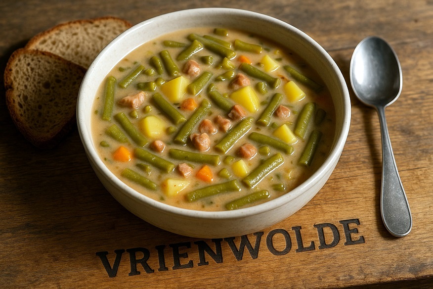 Grüner Bohneneintopf mit Kasseler